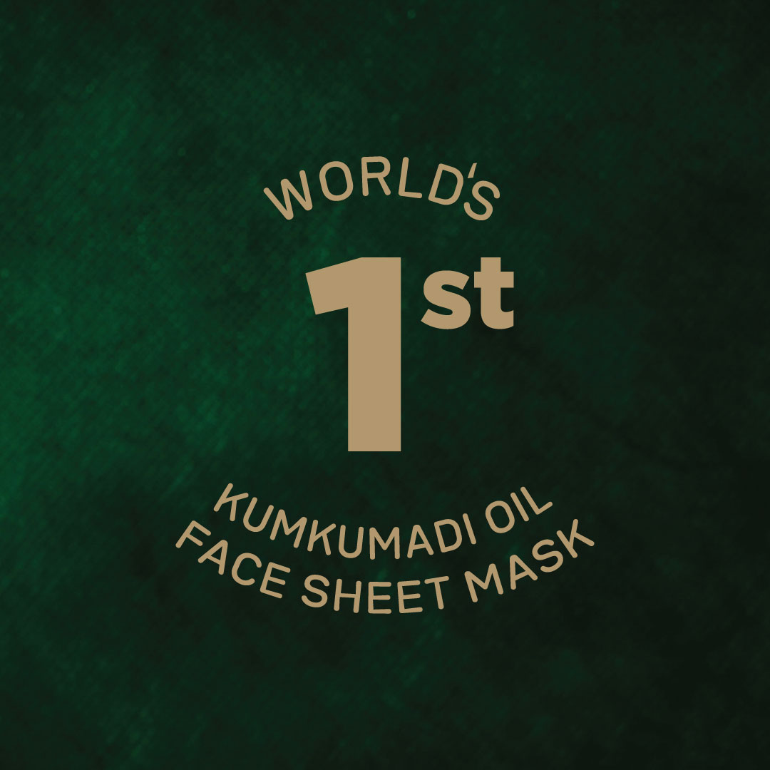 Earthi Ayurveda Kumkumadi Oil Face Sheet Mask